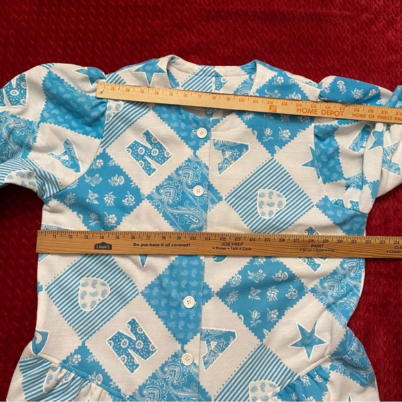 VINTAGE Women’s Handmade Cropped Overall Jumpsuit Romper Winter - Picture 7 of 12